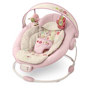 Comfort & Harmony™ Cradling Bouncer™ in Vintage Garden Fashion